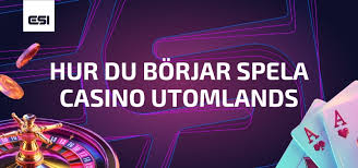 Utländska Casino - En Guide till Ditt Spelande